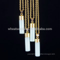 5 colors bar pendant necklace, natural stone gold chain pendant necklace